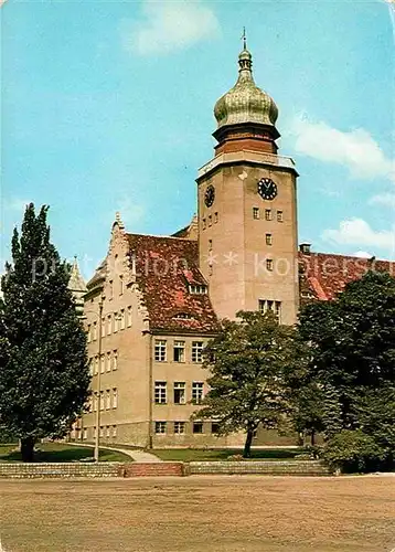 AK / Ansichtskarte Elblag Gebaeude mit Uhrenturm Kat. Elblag