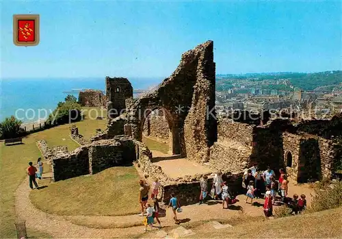 AK / Ansichtskarte Hastings East Sussex Castle Ruine Kat. Hastings