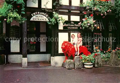 AK / Ansichtskarte Salisbury Red Lion Hotel Kat. Salisbury