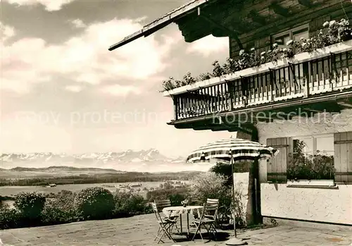 AK / Ansichtskarte Isny Allgaeu Berghotel Jaegerhof Kat. Isny im Allgaeu