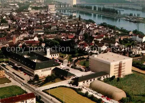 AK / Ansichtskarte Schierstein Soehnlein Rheingold KG Kellereien Fliegeraufnahme  Kat. Wiesbaden