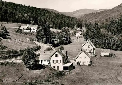 AK / Ansichtskarte Mittellangenbach Panorama Kat. Baiersbronn