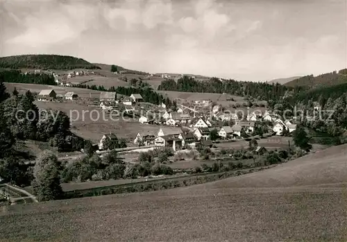 AK / Ansichtskarte Huzenbach Murgtal Panorama Kat. Baiersbronn