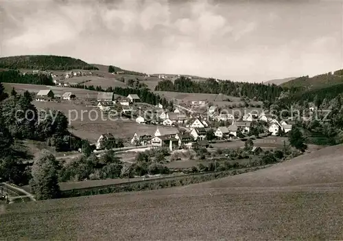 AK / Ansichtskarte Huzenbach Murgtal Panorama Kat. Baiersbronn