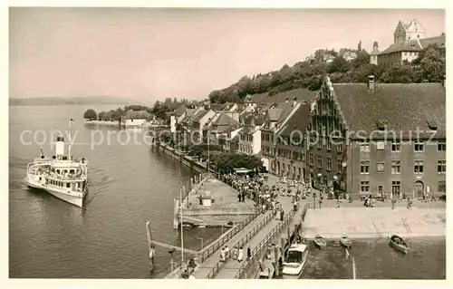 AK / Ansichtskarte Meersburg Bodensee Strand Cafe Weisshaar  Kat. Meersburg