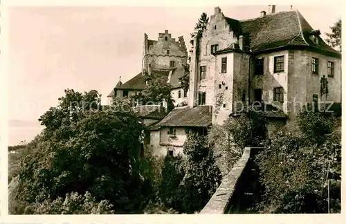 AK / Ansichtskarte Meersburg Bodensee Altes Schloss Suedseite Kat. Meersburg