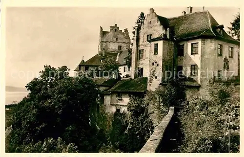 AK / Ansichtskarte Meersburg Bodensee Altes Schloss Suedseite Kat. Meersburg