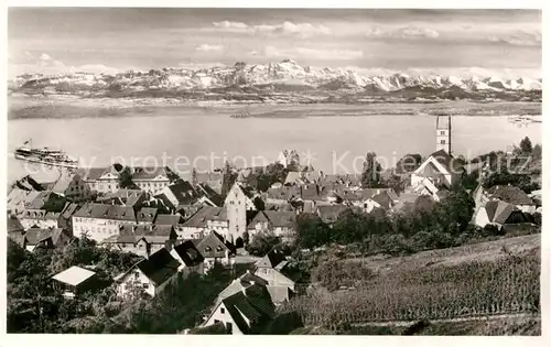 AK / Ansichtskarte Meersburg Bodensee Panorama  Kat. Meersburg