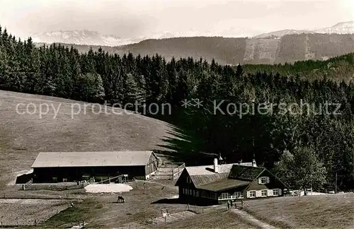 AK / Ansichtskarte Isny Allgaeu Schletteralpe Kat. Isny im Allgaeu