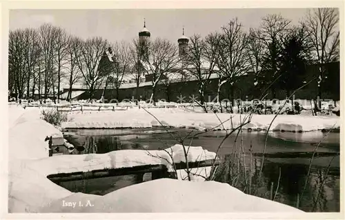 AK / Ansichtskarte Isny Allgaeu Stadttorgraben Kat. Isny im Allgaeu