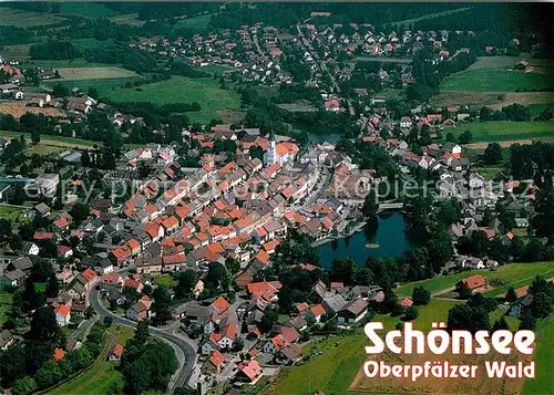 AK / Ansichtskarte Schoensee Fliegeraufnahme  Kat. Schoensee