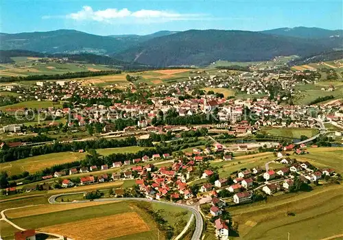 AK / Ansichtskarte Viechtach Bayerischer Wald Fliegeraufnahme  Kat. Viechtach