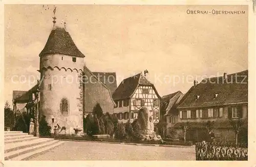 AK / Ansichtskarte Obernai Bas Rhin Ortsmotiv Turm Kat. Obernai