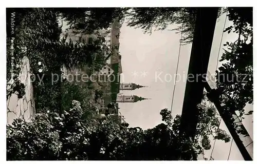 AK / Ansichtskarte Bad Waldsee Partie im Rosengarten Kat. Bad Waldsee