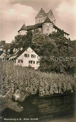 AK / Ansichtskarte Meersburg Bodensee Altes Schloss  Kat. Meersburg