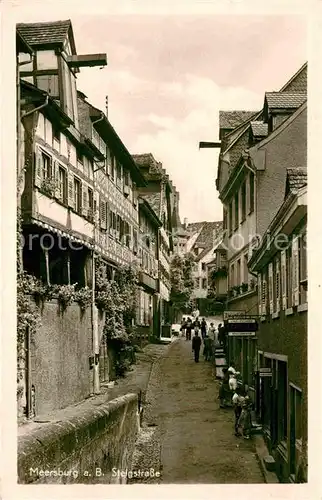 AK / Ansichtskarte Meersburg Bodensee Steigstrasse Kat. Meersburg