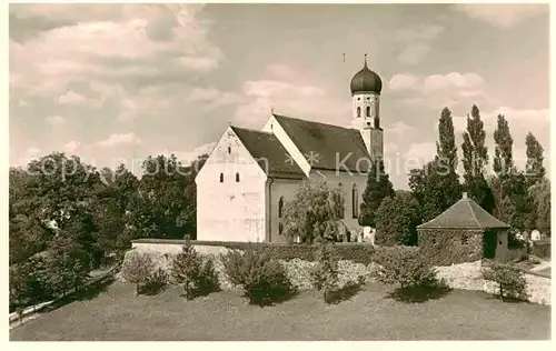 AK / Ansichtskarte Bad Heilbrunn Kirche Kat. Bad Heilbrunn