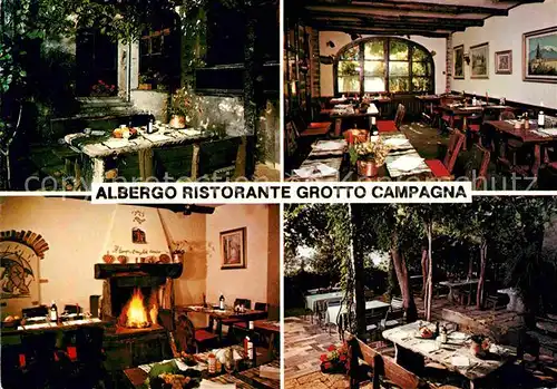 AK / Ansichtskarte Minusio Locarno TI Albergo Ristorante Grotto Campagna Kat. Minusio