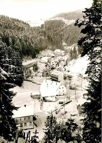 AK / Ansichtskarte Nussbach Schwarzwald Teilansicht  Kat. Triberg im Schwarzwald