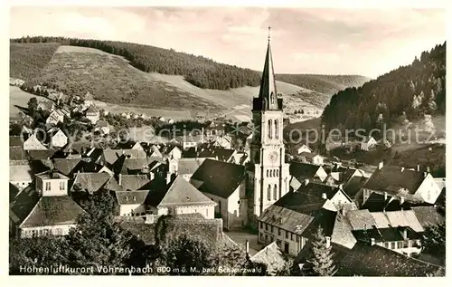 AK / Ansichtskarte Voehrenbach Ortsansicht Kirche Kat. Voehrenbach