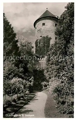 AK / Ansichtskarte ueberlingen Bodensee Turm im Stadtpark Kat. ueberlingen