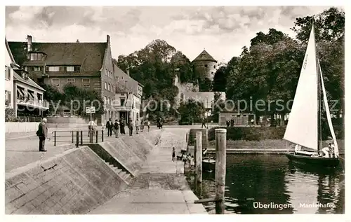 AK / Ansichtskarte ueberlingen Bodensee Am Mantelhafen Kat. ueberlingen