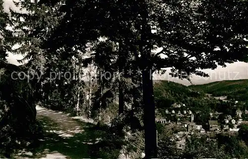 AK / Ansichtskarte Triberg Schwarzwald Teilansicht Kat. Triberg im Schwarzwald