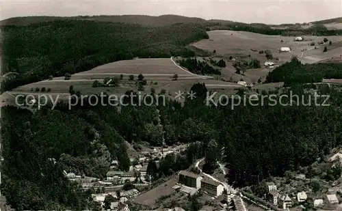 AK / Ansichtskarte Triberg Schwarzwald Panorama Kat. Triberg im Schwarzwald