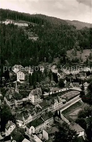 AK / Ansichtskarte Triberg Schwarzwald Teilansicht Kat. Triberg im Schwarzwald