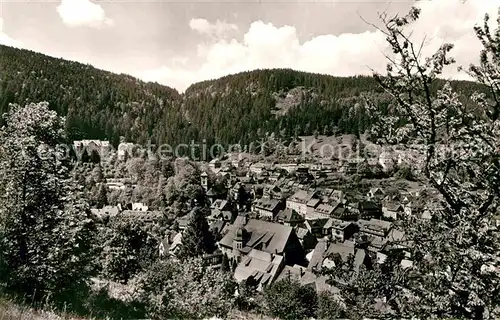 AK / Ansichtskarte Triberg Schwarzwald Panorama Kat. Triberg im Schwarzwald