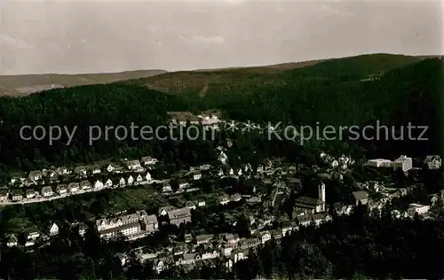 AK / Ansichtskarte Triberg Schwarzwald Gesamtansicht Kat. Triberg im Schwarzwald