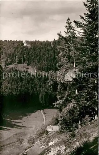 AK / Ansichtskarte Triberg Schwarzwald Hotel und Pension Geutsche Kat. Triberg im Schwarzwald