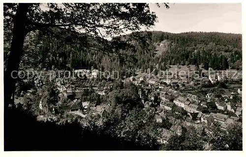 AK / Ansichtskarte Triberg Schwarzwald Panorama Kat. Triberg im Schwarzwald