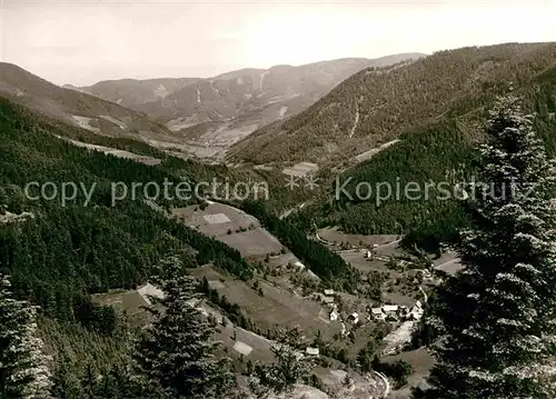 AK / Ansichtskarte Wildgutach mit Simonswaeldertal Kat. Simonswald