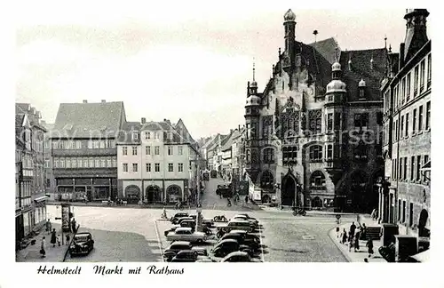 AK / Ansichtskarte Helmstedt Markt Rathaus Kat. Helmstedt