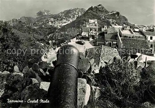 AK / Ansichtskarte Taormina Sizilien Castel Mola Kat. 