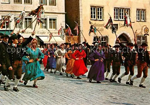 AK / Ansichtskarte Rothenburg Tauber Historische Festspiele Schaefertanz Kat. Rothenburg ob der Tauber