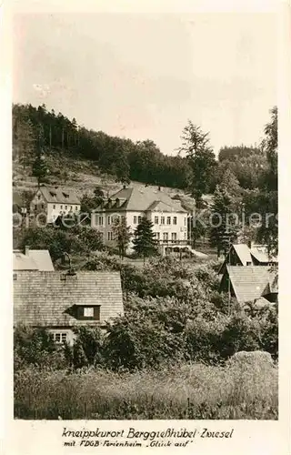 AK / Ansichtskarte Berggiesshuebel Ferienheim Glueck auf Kat. Bad Gottleuba Berggiesshuebel