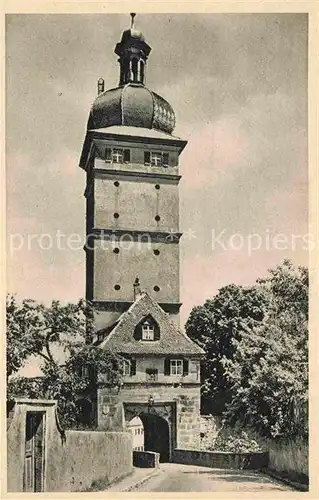 AK / Ansichtskarte Dinkelsbuehl Segringer Tor Kat. Dinkelsbuehl