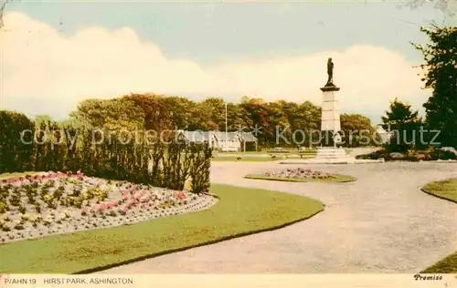 AK / Ansichtskarte Ashington Northumberland Hirst Park Kat. Castle Morpeth