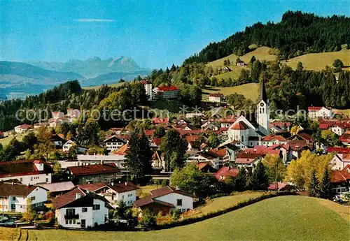 AK / Ansichtskarte Oberstaufen Saentis Kat. Oberstaufen