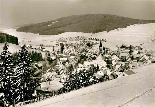 AK / Ansichtskarte Voehrenbach Winterpanorama Kat. Voehrenbach