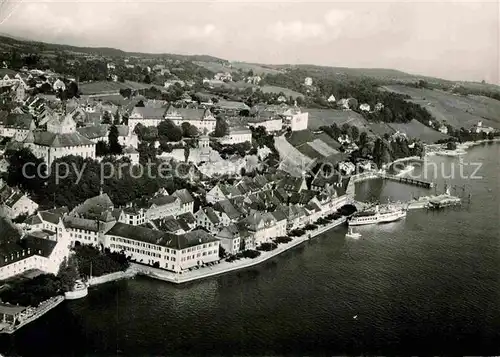 AK / Ansichtskarte Meersburg Bodensee Fliegeraufnahme Kat. Meersburg