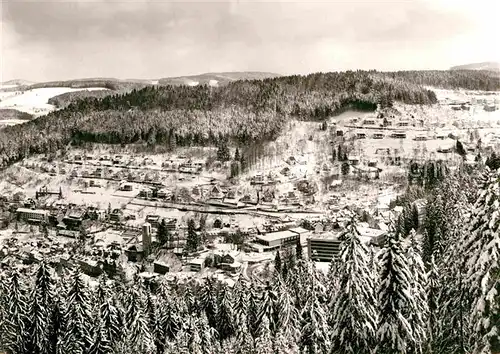 AK / Ansichtskarte Triberg Schwarzwald Panorama Kat. Triberg im Schwarzwald