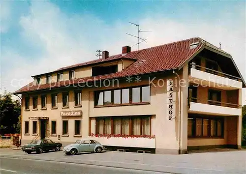 AK / Ansichtskarte Stockach Bodensee Hotel Gasthof Paradies