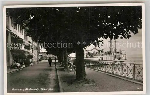 AK / Ansichtskarte Meersburg Bodensee Seestrasse Kat. Meersburg