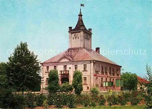 AK / Ansichtskarte Glogow Malopolski Ratusz w Rynku Rathaus