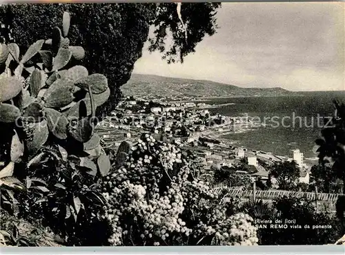 AK / Ansichtskarte San Remo vista da ponente Riviera dei Fiori Kat. San Remo