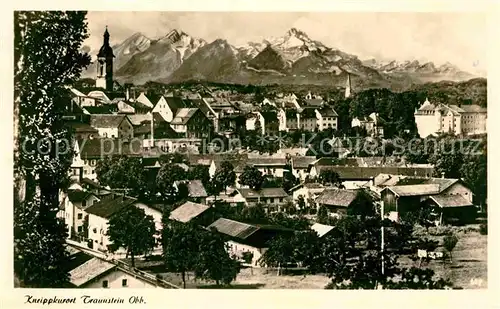 AK / Ansichtskarte Traunstein Oberbayern Panorama  Kat. Traunstein