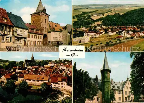 AK / Ansichtskarte Meisenheim Glan Stadttor Gesamtansicht Kirche Panorama  Kat. Meisenheim